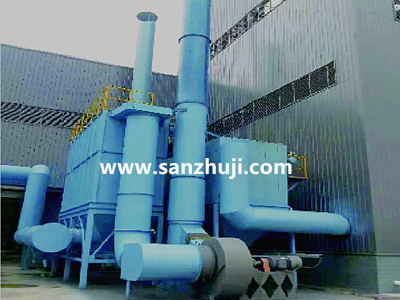  Air box pulse bag type dust collector 